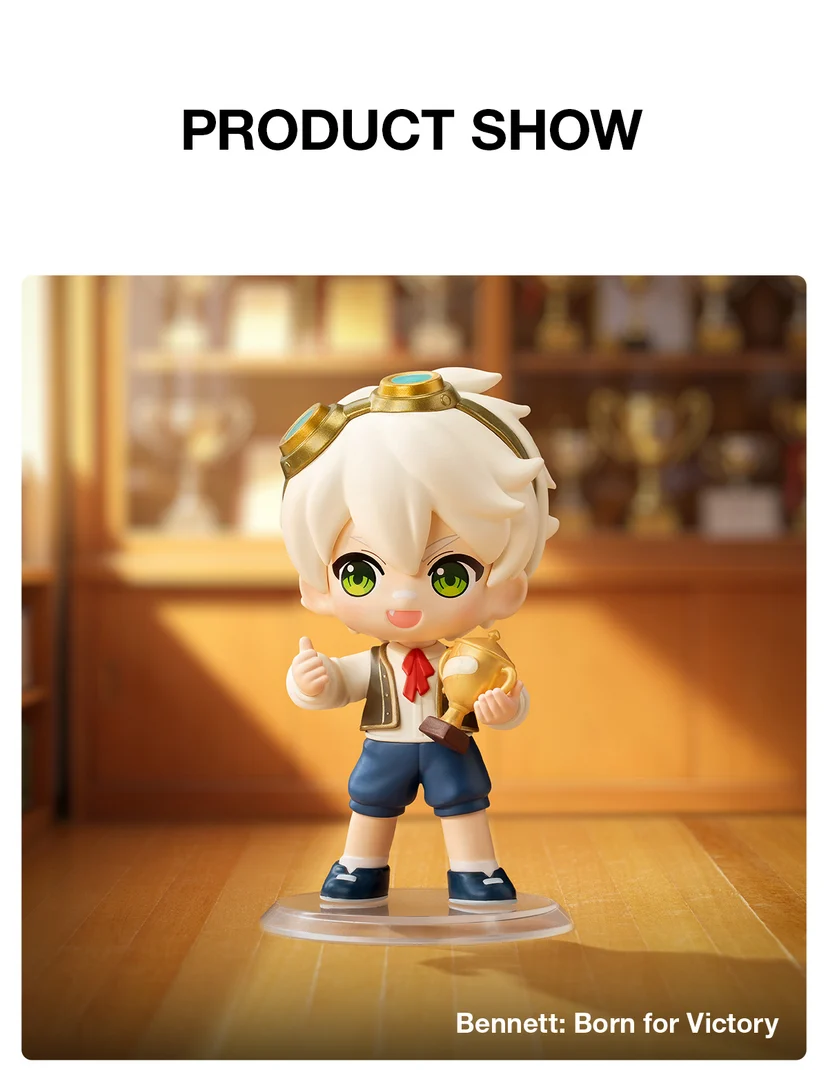 Genshin Impact Academy's Light and Shadow Poetry Chibi Series Figures PRE-ORDER (Delivery August 28)