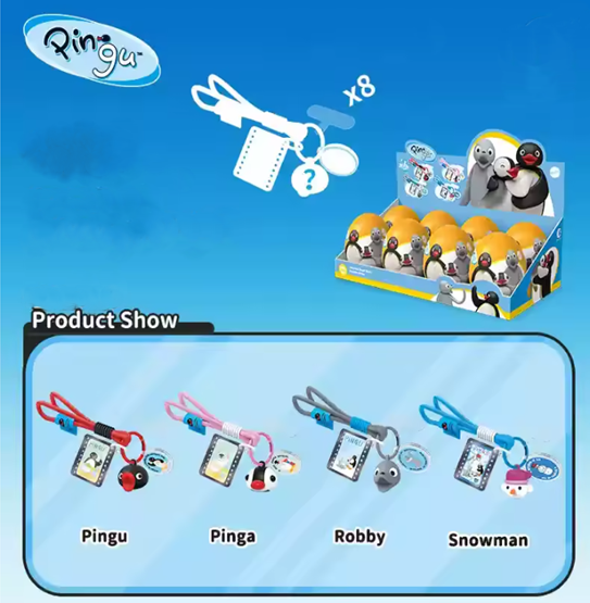 Pingu Antartic Small Story Pendant Blind Box