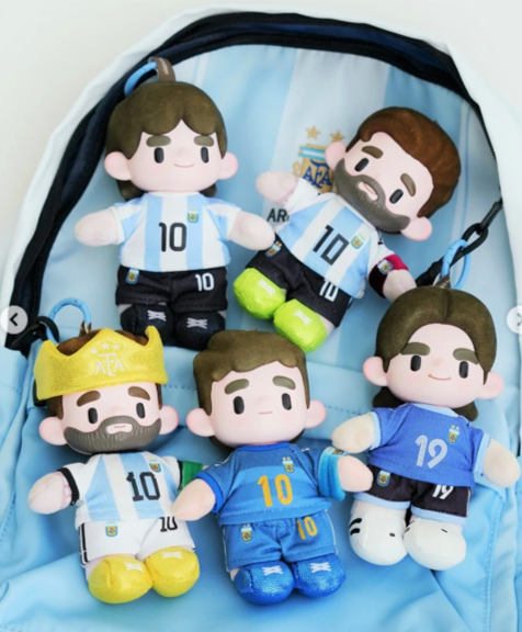 Argentina Messi National Team 2026 FIFA World Cup Series Plush Pendant Blind Box