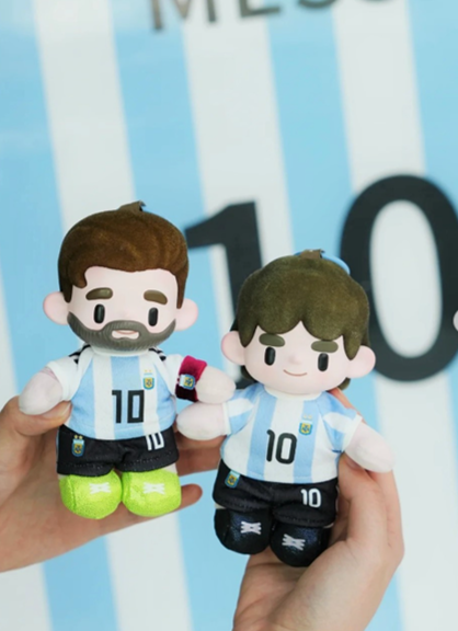 Argentina Messi National Team 2026 FIFA World Cup Series Plush Pendant Blind Box