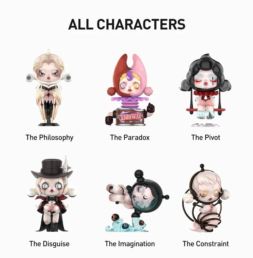 SKULLPANDA Image Of Reality Series Figures
