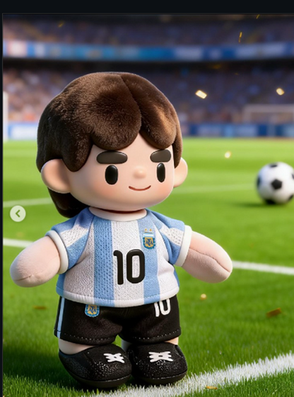 Argentina Messi National Team 2026 FIFA World Cup Series Plush Pendant Blind Box