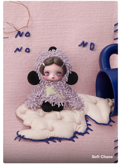 SKULLPANDA Off Mode Series Plush Doll