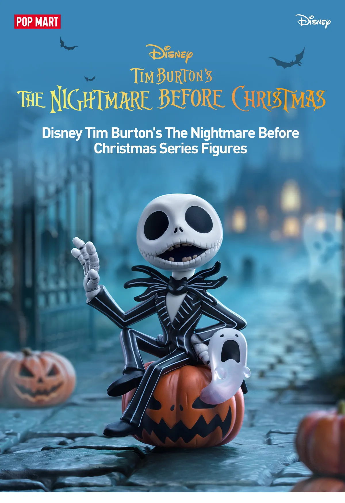 NEW Disney Tim Burton's The Nightmare Before Christmas Series Figures