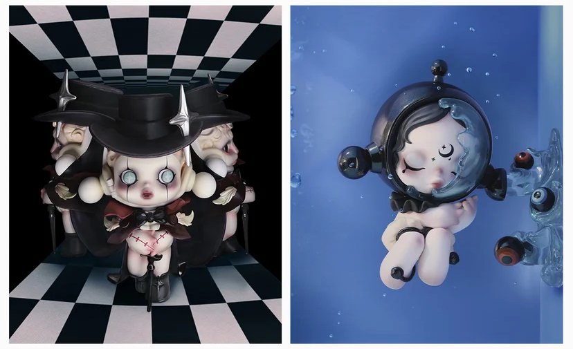 SKULLPANDA Image Of Reality Series Figures