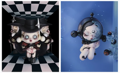 SKULLPANDA Image Of Reality Series Figures