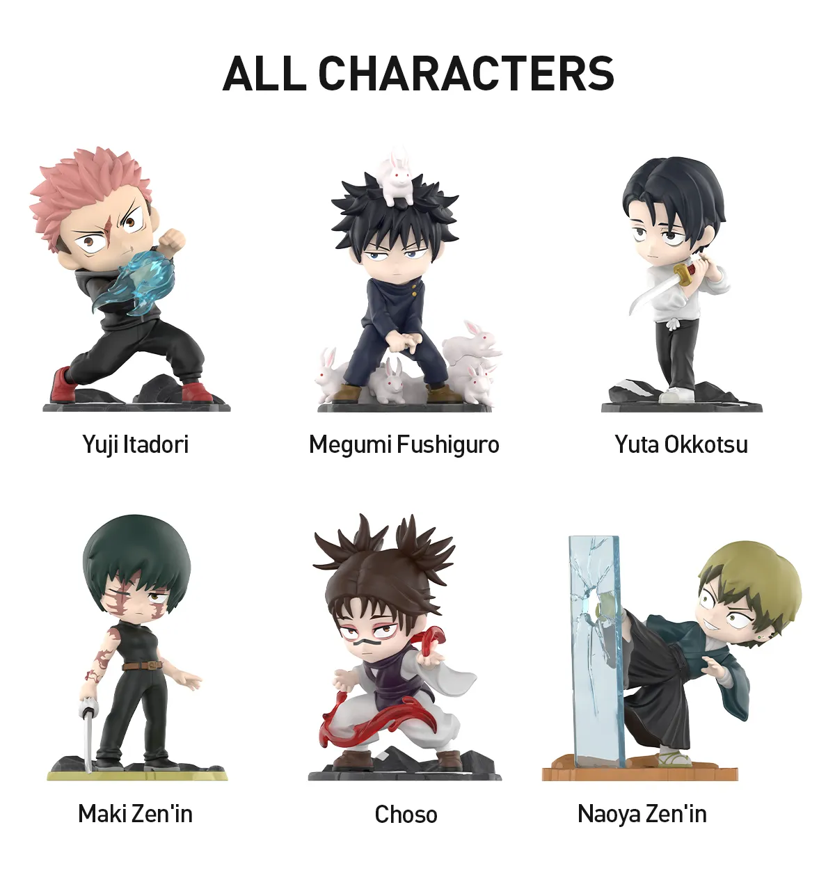 Jujutsu Kaisen The Culling Game Series Figures