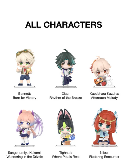 Genshin Impact Academy's Light and Shadow Poetry Chibi Series Figures PRE-ORDER (Delivery August 28)