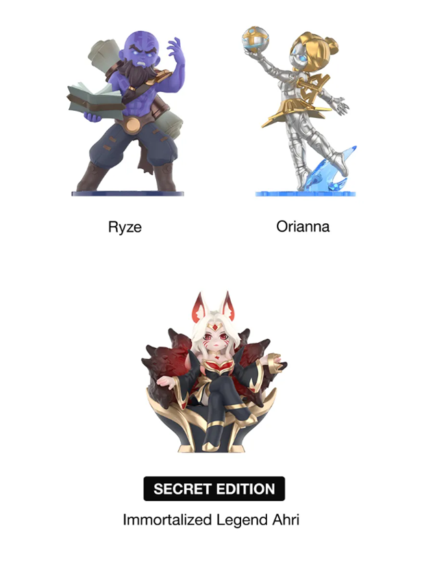 League of Legends Midlane Icons Series Figures