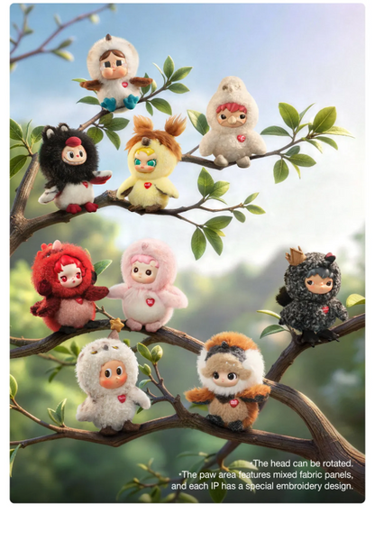 Dear Birds Series - Plush Pendant Blind Box