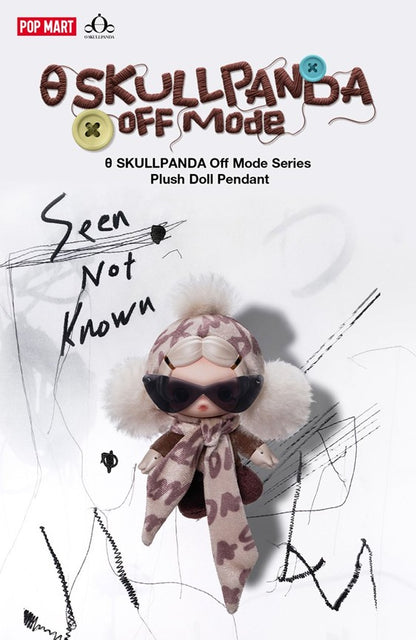SKULLPANDA Off Mode Series Plush Doll
