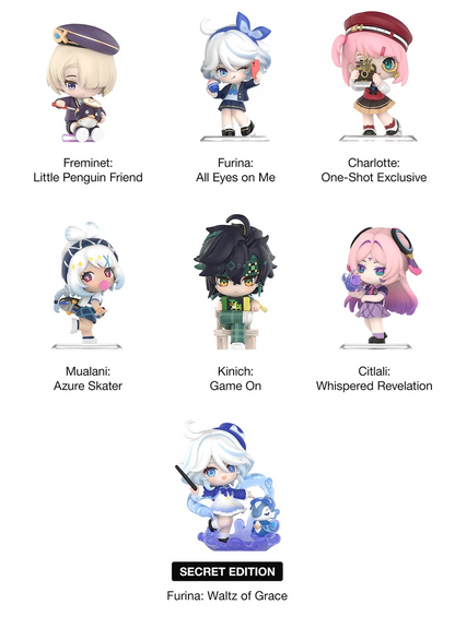 Genshin Impact Academy's Light and Shadow Poetry Chibi Series Figures PRE-ORDER (Delivery August 28)