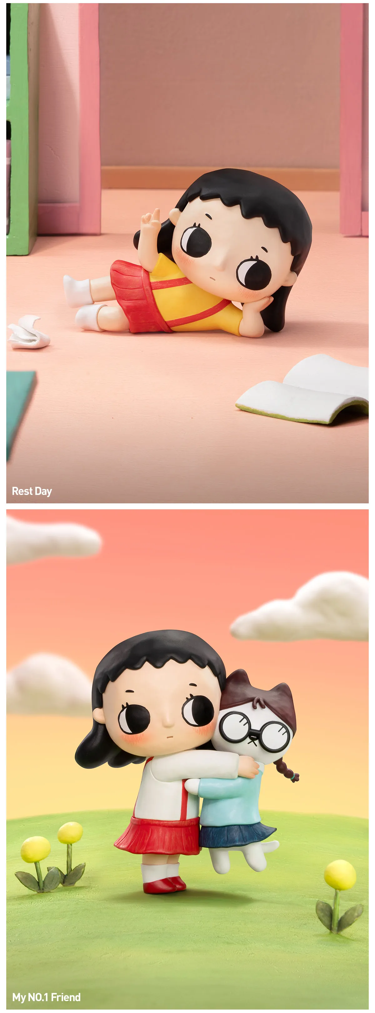 Nyota × Chibi Maruko Chan Series Figures