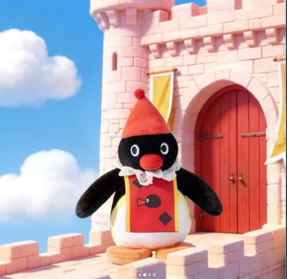 Pingu Fairytale Adventure Plush Pendant