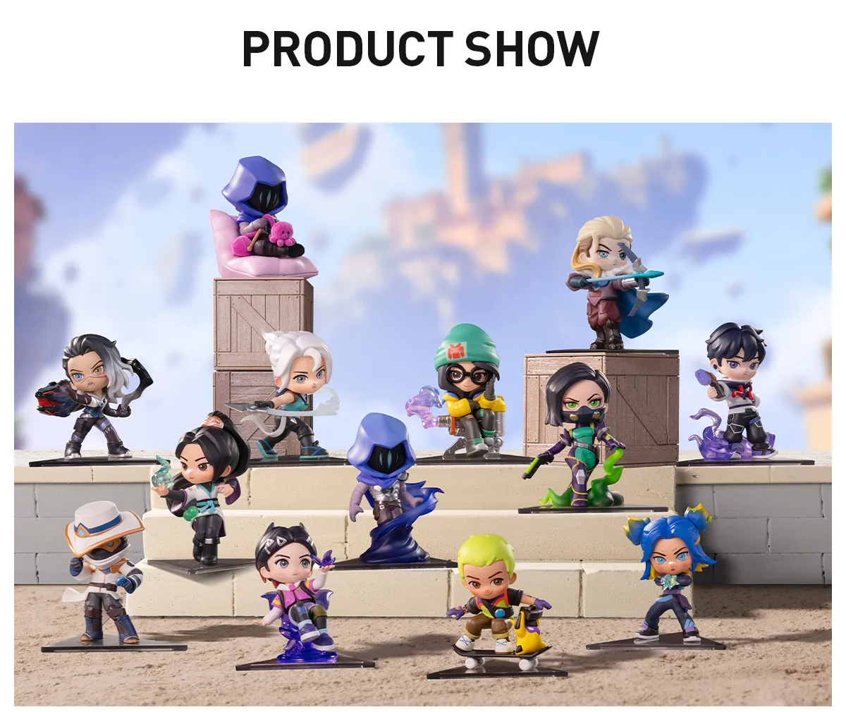 VALORANT Classic Agents Series Blindbox Figures - POPMART