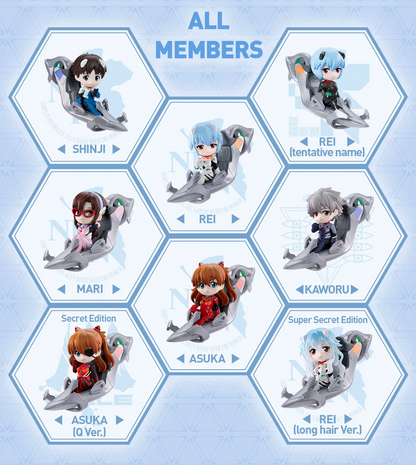 Evangelion Pilot Series Figures