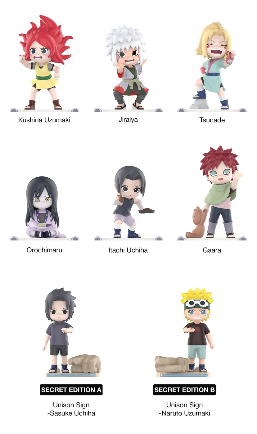 NARUTO SHIPPUDEN Childhood Series Figures