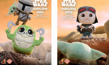 Starwars :The Mandalorian & Grogu Cosbi Plush Keychain Collection