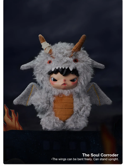 Hirono Mist Walker Series Plush Doll Pendant