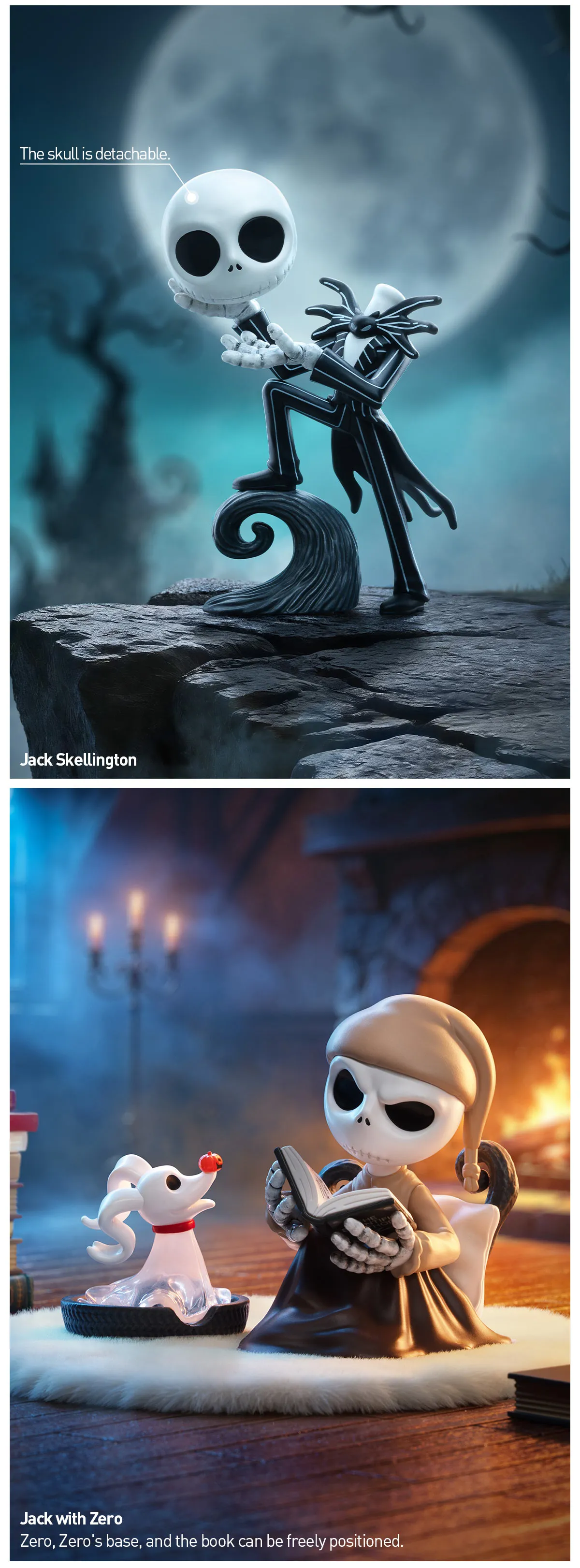 NEW Disney Tim Burton's The Nightmare Before Christmas Series Figures