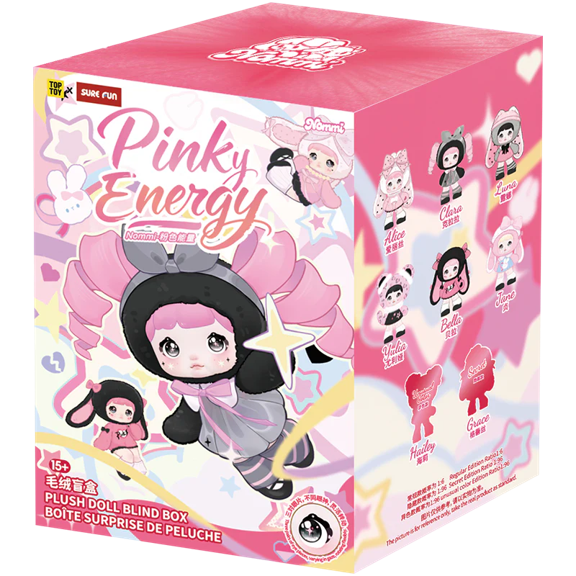 NOMMI Pink Energy Series Plush Blind Box