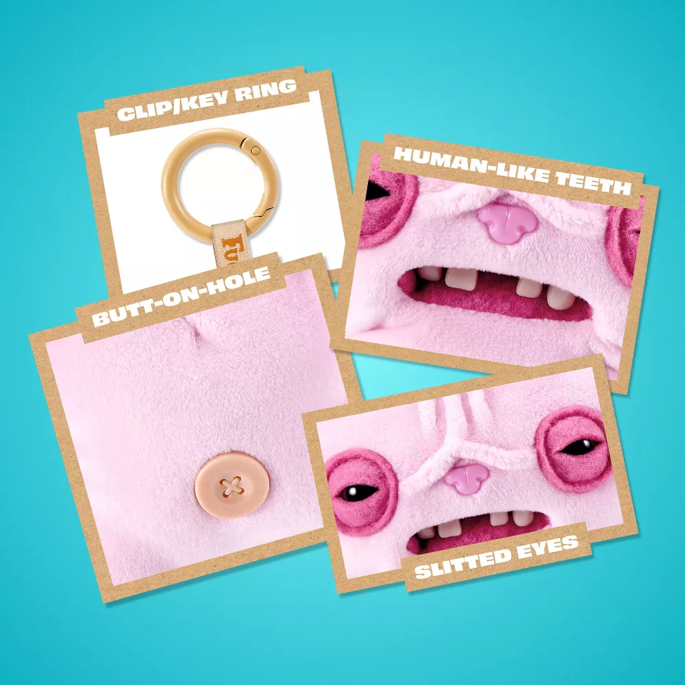 Fuggler Alley Cats Keyring Charms 5"