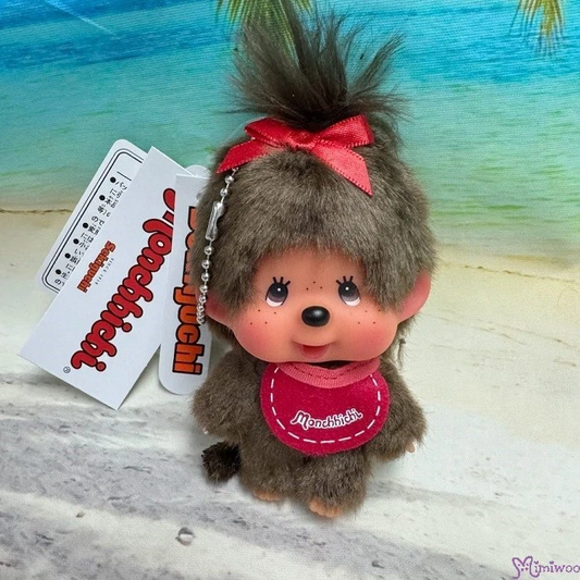 Sekiguchi Monchhichi/Bebichhichi Big Face Keychain