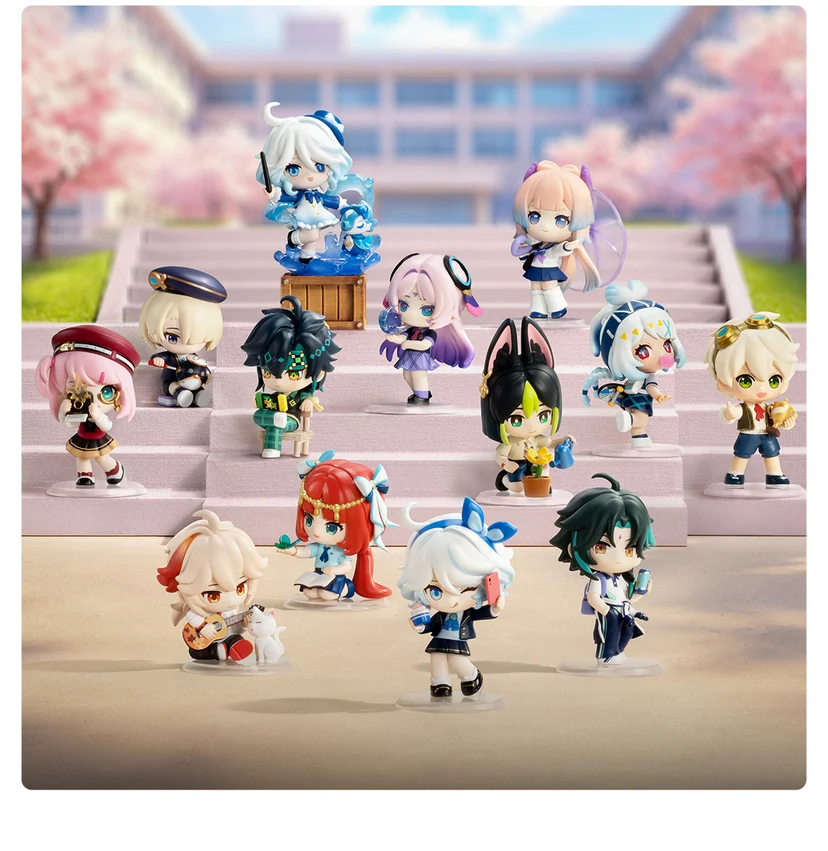 Genshin Impact Academy's Light and Shadow Poetry Chibi Series Figures PRE-ORDER (Delivery August 28)