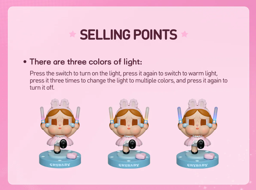 CRYBABY SHINY SHINY Series - Lamp
