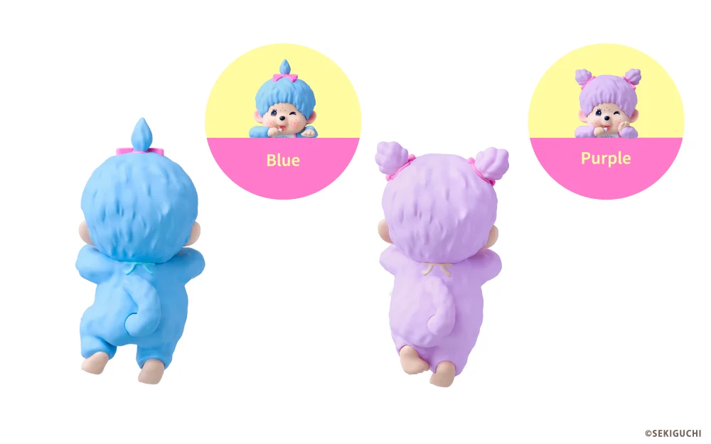 HIPPERS Monchhichi COLORS: Wink Series
