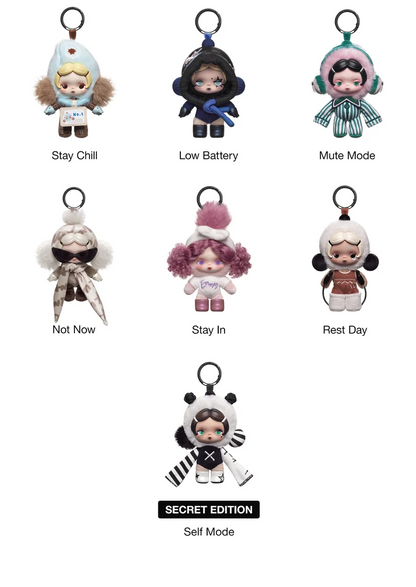 SKULLPANDA Off Mode Series Plush Doll