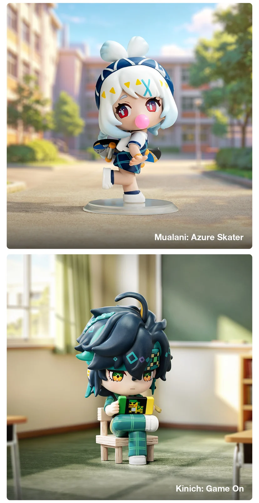 Genshin Impact Academy's Light and Shadow Poetry Chibi Series Figures PRE-ORDER (Delivery August 28)