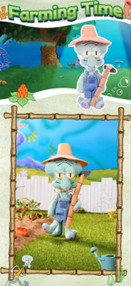 Squidward Plush Dress-Up Blind Box