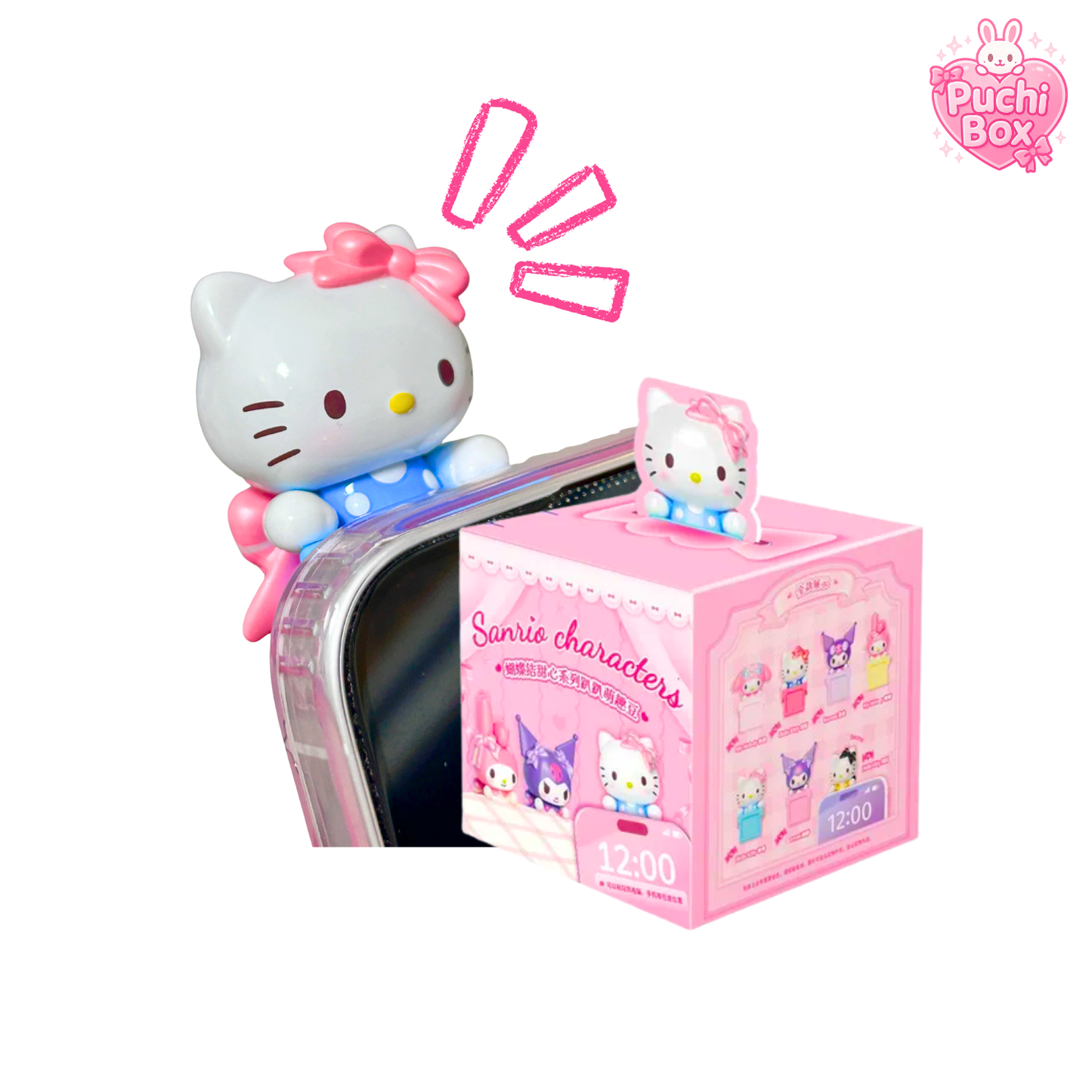 Moetch x Sanrio Hippers Mini Figure Bowtie Sweetheart Party Blind Box