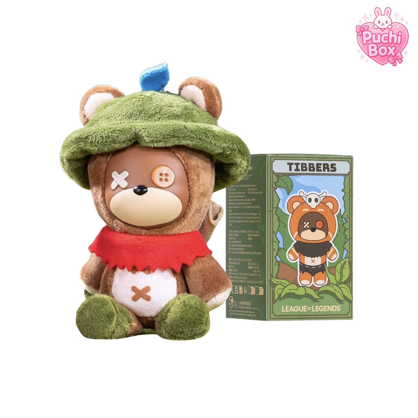 Tibbers Cosplay Plush Keychain Blind Box