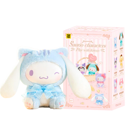 Sanrio Characters "Play with Kittens" Plush Blind Box