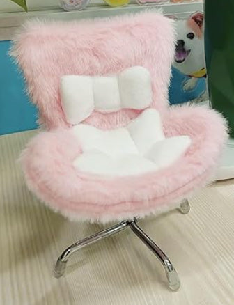 Car Seat with Clip onto Car Air Vent, Includes Seat Leg for Desktop Display