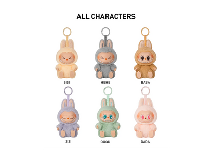 (CONFIRMED BOX) THE MONSTERS HAVE A SEAT Series-Vinyl Plush Pendant
