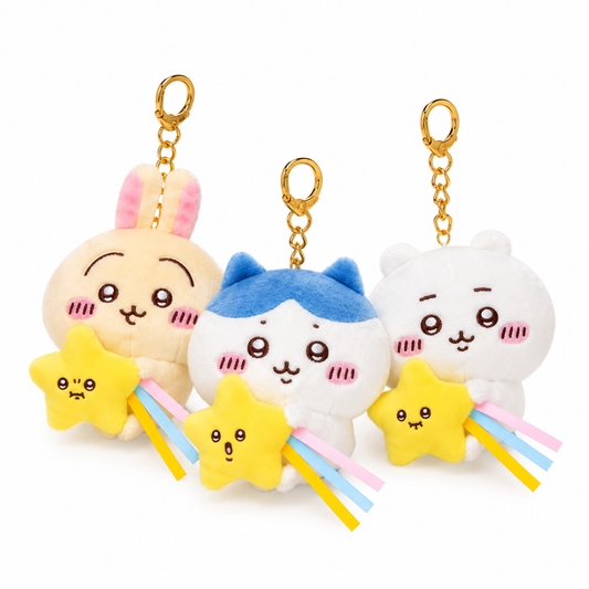 Chiikawa Star Hugging Series Plush Doll Pendant