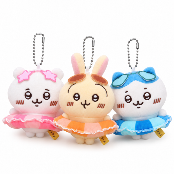 Chiikawa Swimming Ring Plush Pendant