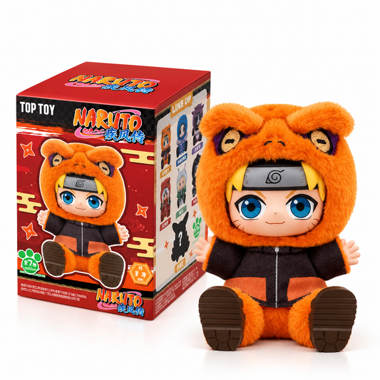 Naruto Beast Party Sitting Series 2  Vinyl Plush Blind Box - Top Toy