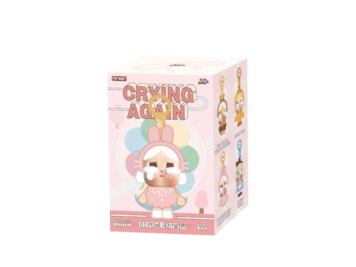 POP MART Crybaby Crying Again Plush Series Toy Blind Box