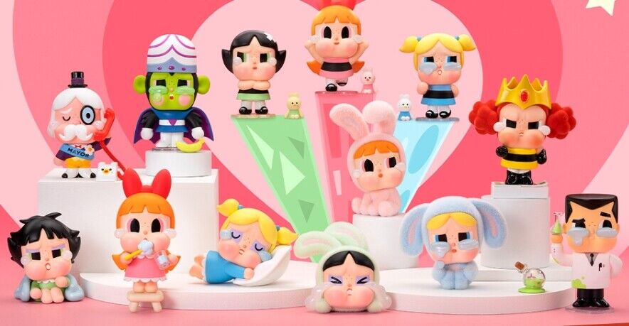 POP MART Crybaby The Powerpuff Girls FIGURE Series Blind Box
