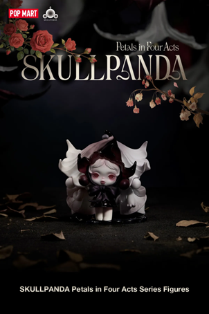 SKULLPANDA Petals in Four Acts Series