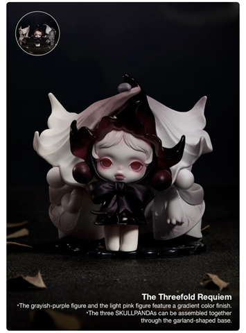 SKULLPANDA Petals in Four Acts Series